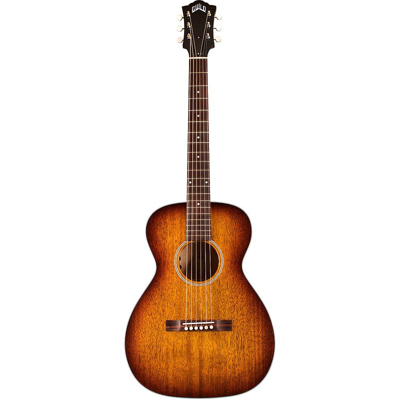 Foto van Guild usa m-25e california burst elektrisch-akoestische westerngitaar