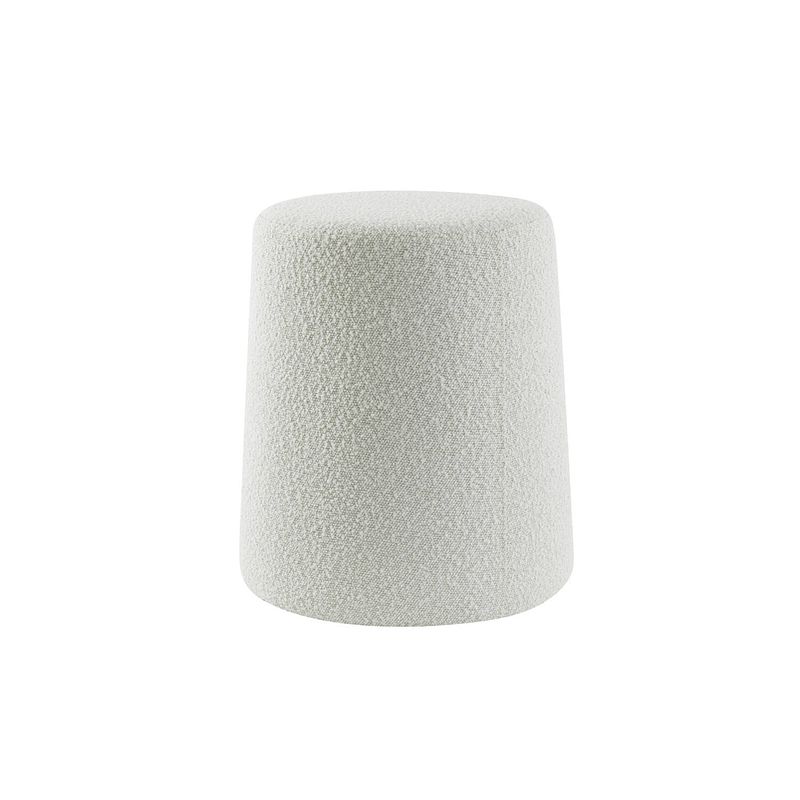 Foto van Pouf ø39x45 cm lauryn bouclé cream