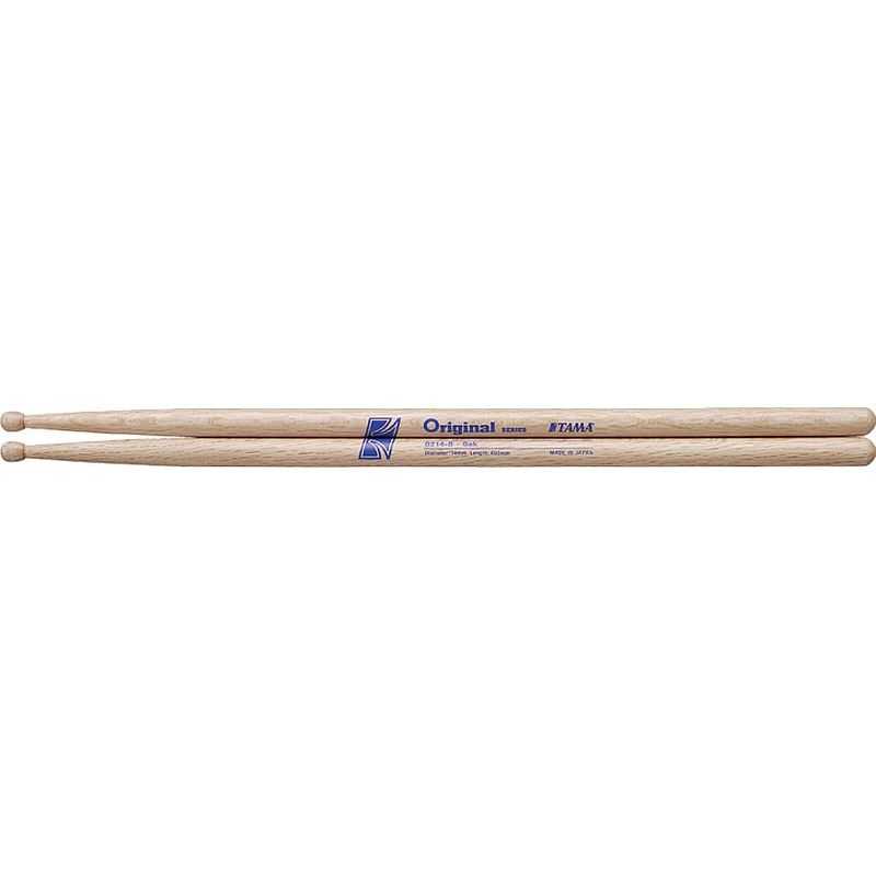 Foto van Tama o215-p drumstokken japanese oak met popular tip - 15mm