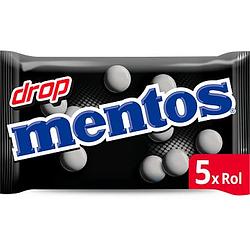 Foto van Mentos drop rollen snoep pak 5 rollen bij jumbo