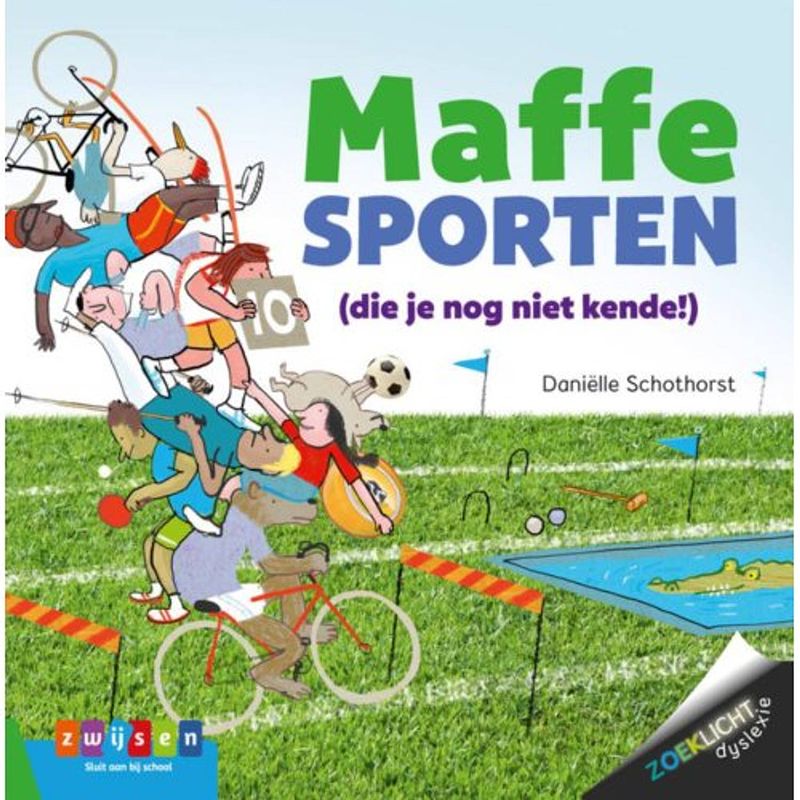 Foto van Maffe sporten - zoeklicht dyslexie