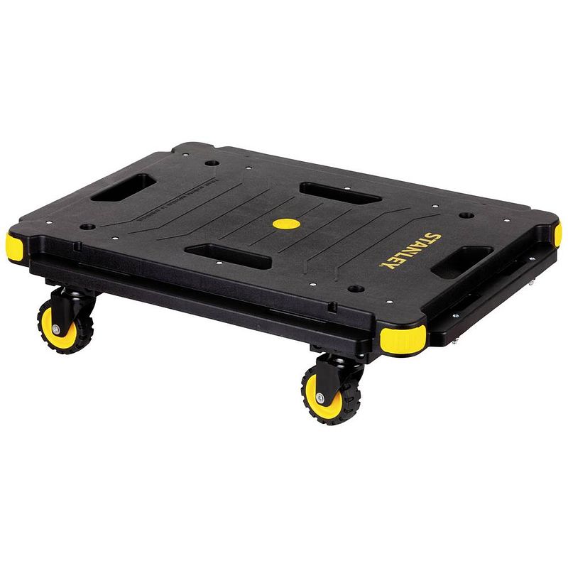 Foto van Stanley by black & decker platform cart 137 kg sxwtd-pc531 plateauwagen inklapbaar kunststof laadvermogen (max.): 137 kg