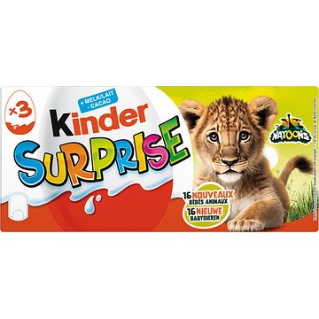 Foto van Kinder surprise 3 x 20g bij jumbo