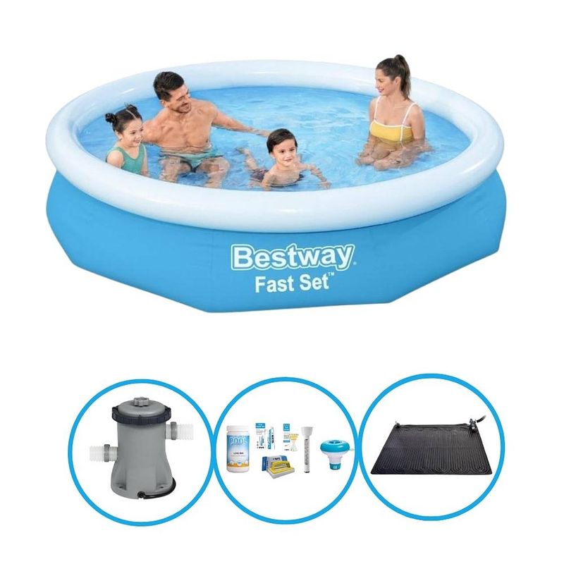 Foto van Bestway zwembad fast set 305x66 cm - zwembad deal