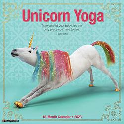 Foto van Unicorn yoga kalender 2023