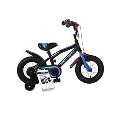 Foto van Volare kinderfiets super gt - 12 inch - blauw - inclusief ways bandenplakset