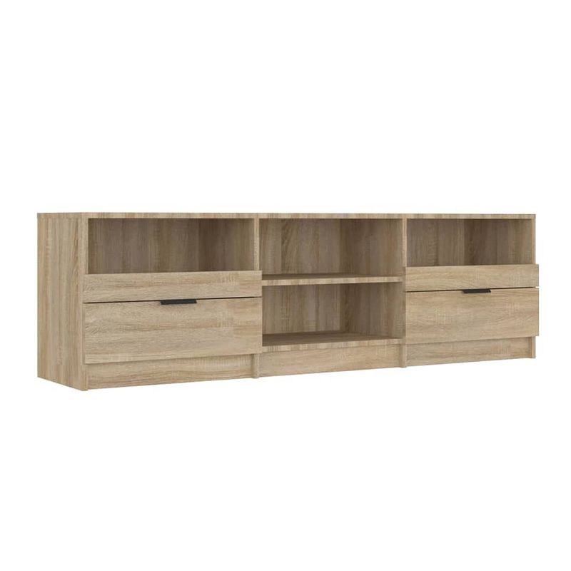 Foto van Vidaxl tv-meubel 150x33,5x45 cm bewerkt hout sonoma eikenkleurig