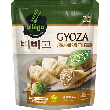 Foto van Bibigo gyoza vegan korean style bbq 300g bij jumbo