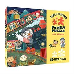 Foto van Piece it together family puzzle: owl aboard! - puzzel;puzzel (9781452174655)