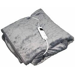 Foto van Mesa living elektrische deken 180x130 cm grijs 804.080