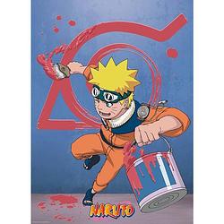 Foto van Abystyle naruto naruto & konoha emblem poster 38x52cm