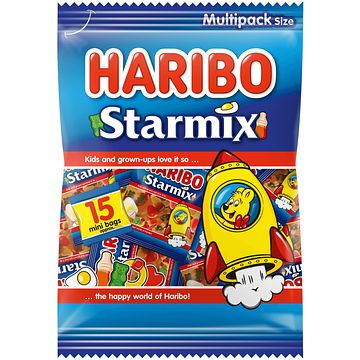 Foto van Haribo starmix uitdeelzakjes 375g bij jumbo