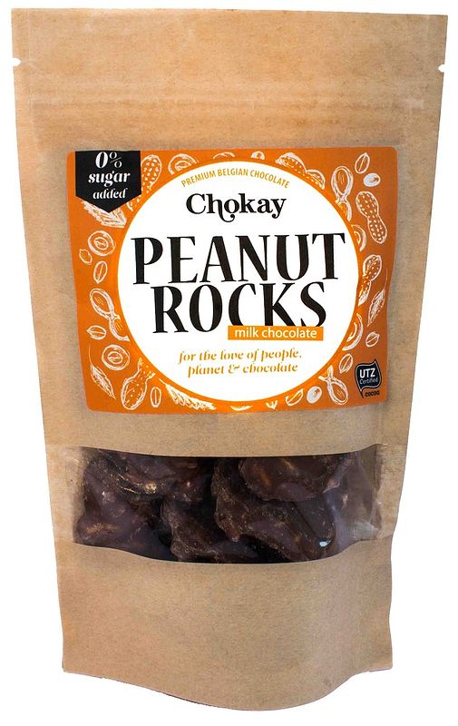 Foto van Chokay peanut rocks melkchocolade