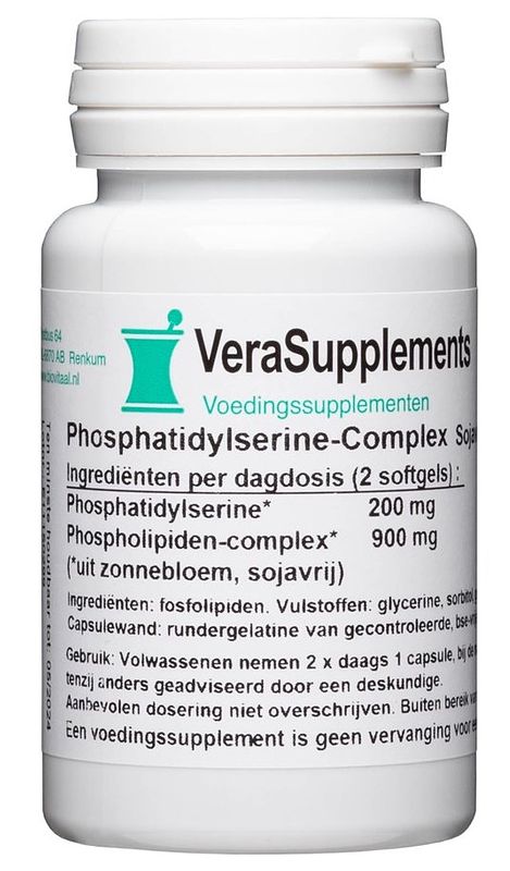 Foto van Verasupplements phosphatidylserine-complex softgels