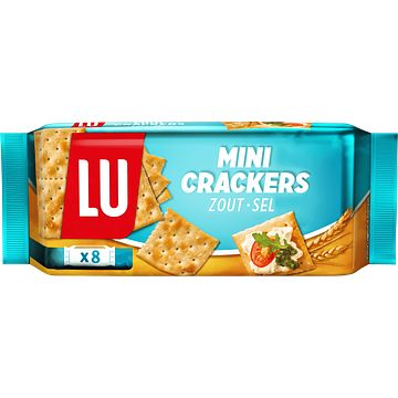 Foto van Lu mini crackers zout 8 stuks 250g bij jumbo