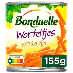 Foto van Bonduelle worteltjes extra fijn 155g bij jumbo