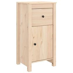 Foto van Vidaxl dressoir 40x35x80 cm massief grenenhout