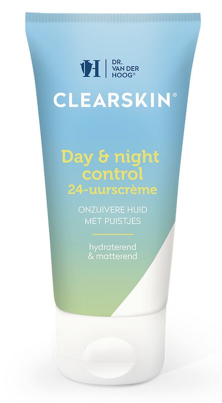 Foto van Dr. van der hoog clearskin day & night control creme