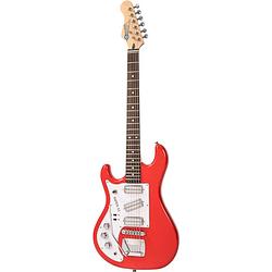 Foto van Rapier 33 lh fiesta red linkshandige elektrische gitaar