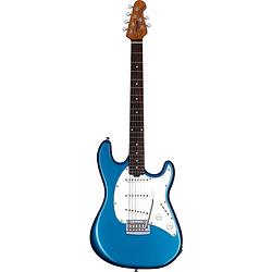 Foto van Sterling by music man cutlass ct50 sss toluca lake blue elektrische gitaar