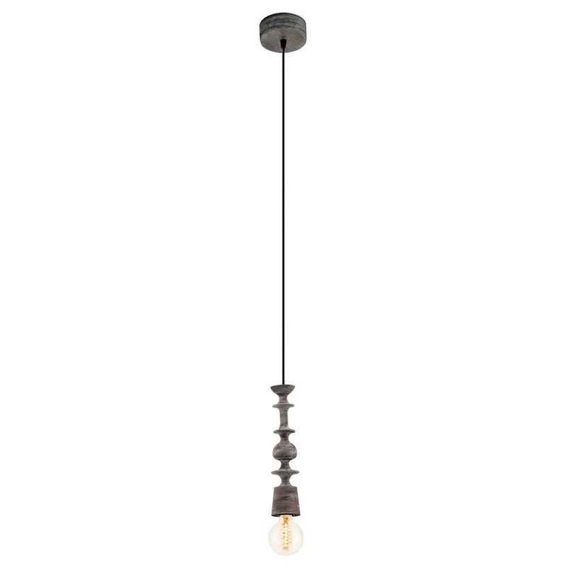 Foto van Eglo avoltri hanglamp - e27 - 7.0 cm - zwart