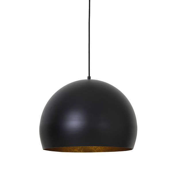 Foto van Light & living - hanglamp jaicey - 45x45x32.5 - zwart