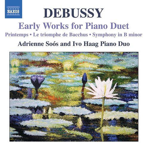 Foto van Debussy: early works for piano duet - cd (0747313238576)