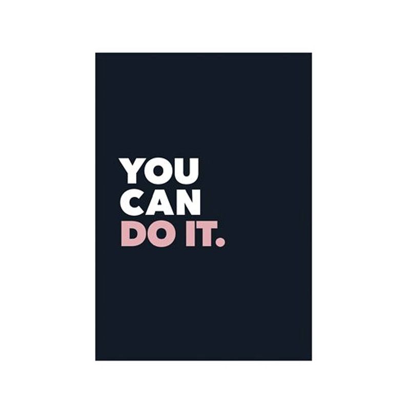 Foto van You can do it.