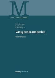 Foto van Vastgoedtransacties - h.w. heyman, steven bartels, valerie tweehuyzen - ebook (9789460942341)