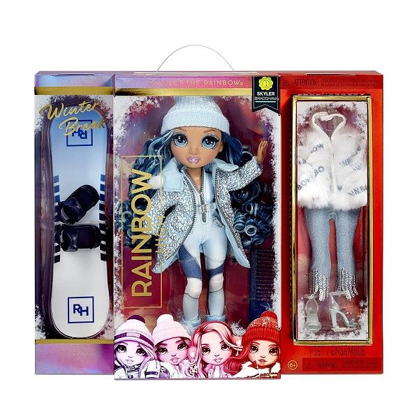 Foto van Rainbow high fashion winter break doll- skyler bradshaw (blue)