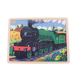 Foto van Bigjigs flying scotsman puzzel - 35 stukjes