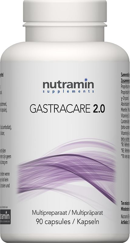Foto van Nutramin gastracare 2.0 capsules