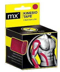 Foto van Mx health kinesio tape red 5cmx5m