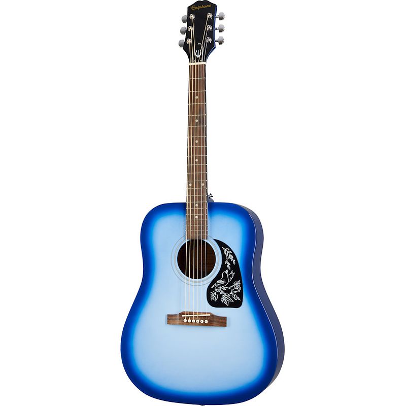 Foto van Epiphone starling starlight blue akoestische westerngitaar