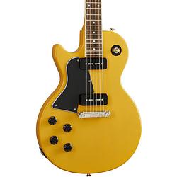 Foto van Epiphone les paul special lh tv yellow linkshandige elektrische gitaar