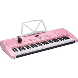 Foto van Fazley fkb-050-p 61 toetsen keyboard roze