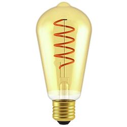 Foto van Gp led lamp e27 5w 250lm st64 vintage gold 085256