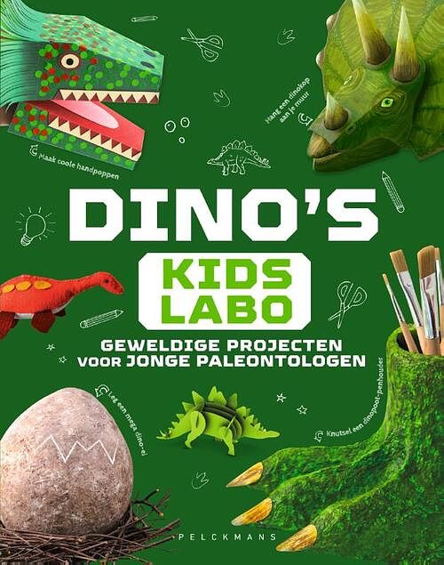 Foto van Kids labo - dino's - hardcover (9789463373111)