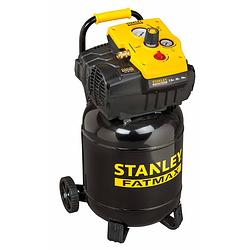 Foto van Stanley compressor tab 200/10/30vw fm - luchtcompressor 10bar - 30l - 180l/min - olievrij - zwart