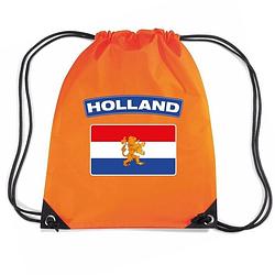 Foto van Oranje holland vlag rugzak - rugzakken
