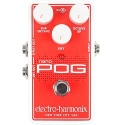 Foto van Electro harmonix nano pog polyphonic octave generator