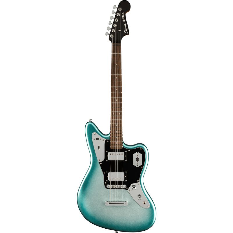 Foto van Squier contemporary jaguar hh st sky burst metallic elektrische gitaar