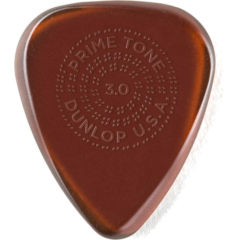 Foto van Dunlop primetone standard grip pick 3.00mm plectrumset (12 stuks)