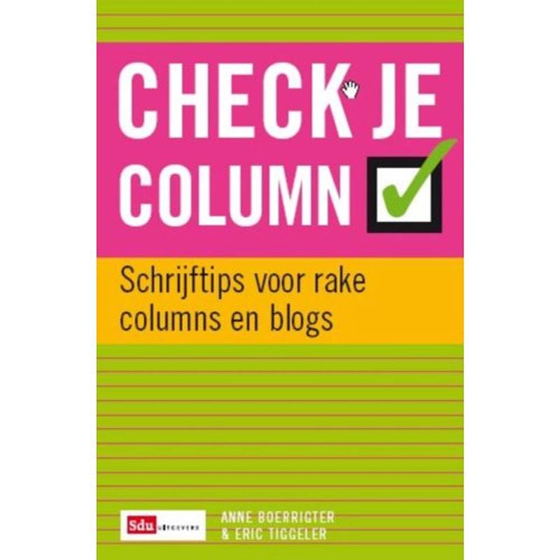 Foto van Check je column