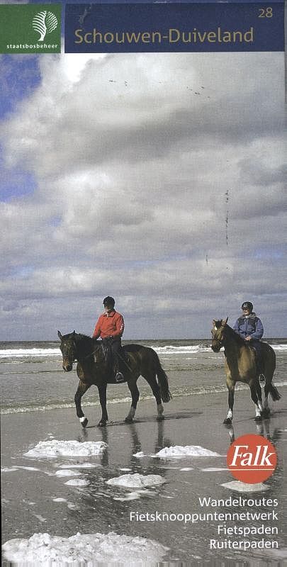 Foto van Wandelkaart schouwen duiveland - paperback (9789028704442)