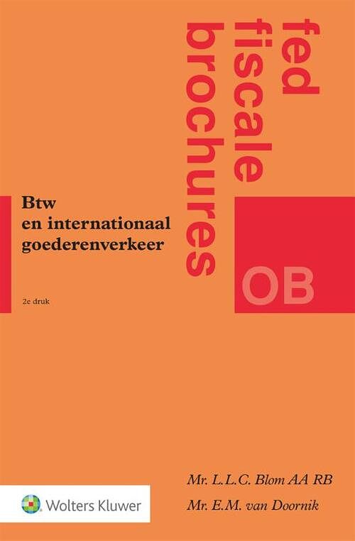 Foto van Btw en internationaal goederenverkeer - paperback (9789013158489)