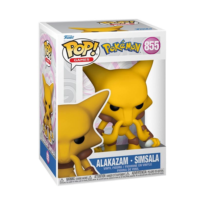 Foto van Pop games: pokémon alakazam - funko pop #855