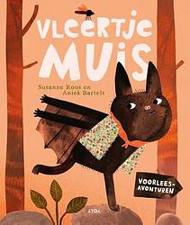 Foto van Vleertje muis - susanne roos - hardcover (9789021463599)