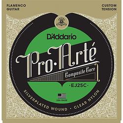 Foto van D'saddario ej25c pro-arte snarenset voor flamenco gitaar