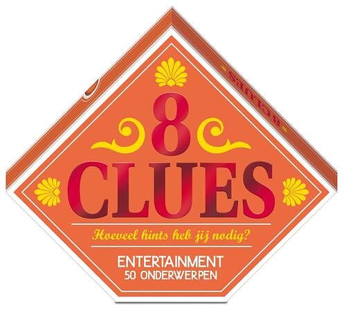 Foto van 8 clues - entertainment - paperback (9789464084689)